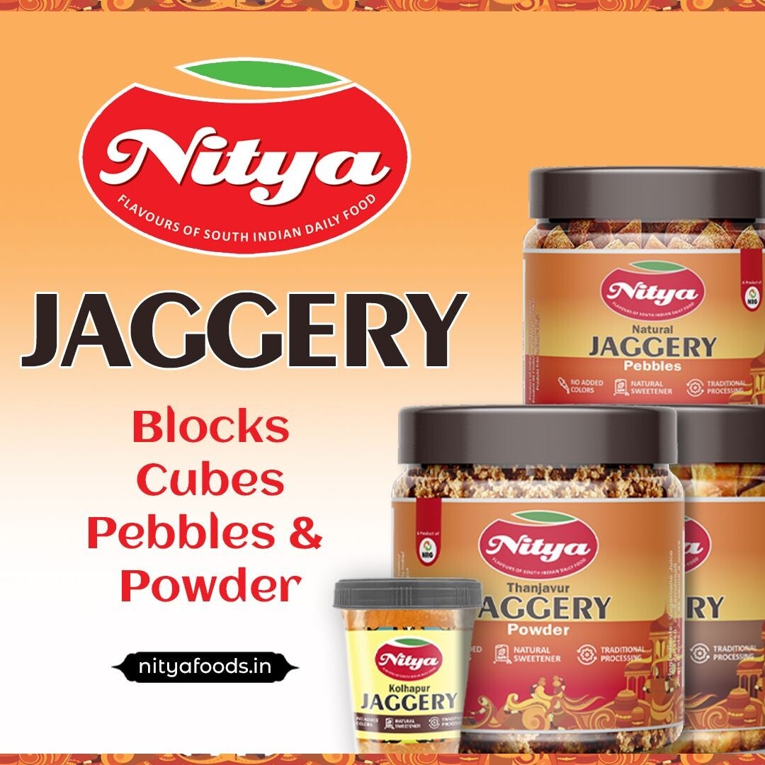 Nitya Jaggery Cubes 750g