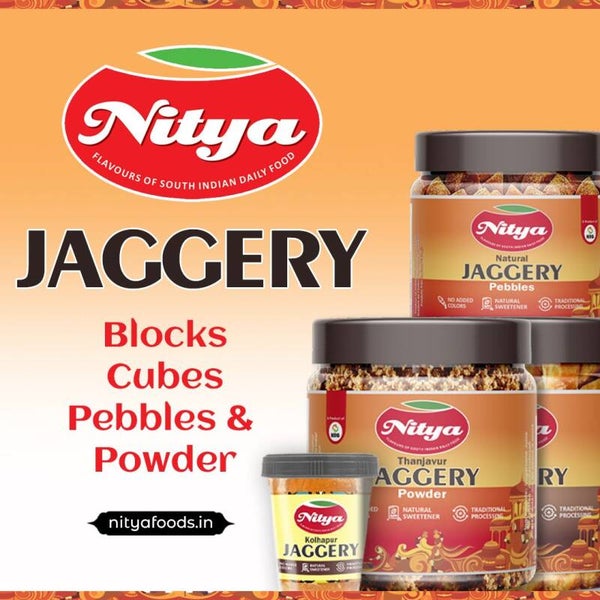 Nitya Jaggery Cubes 750g