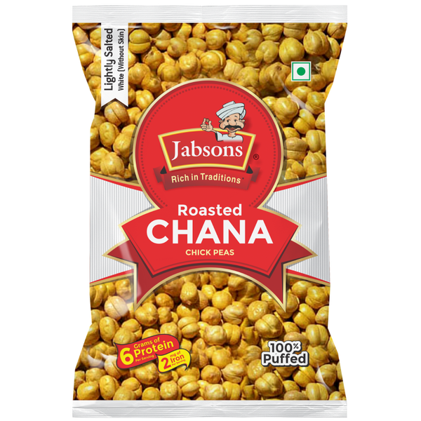 Jabsons Roasted Chana Hot n Spicy  140g