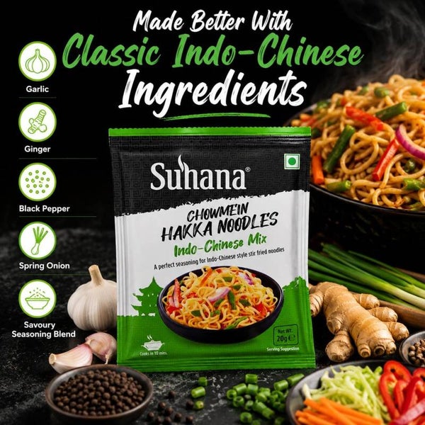 Suhana Chowmein Hakka Noodles Masala 20g