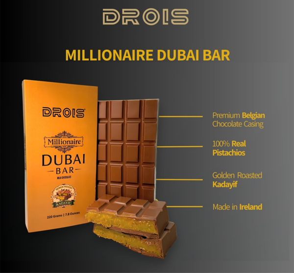 Drois Millionaire Dubai Bar 100g