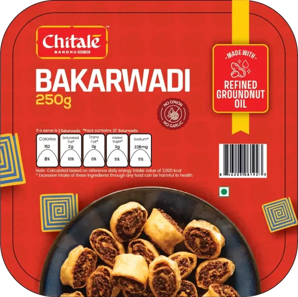Chitale Bandhu Bakarwadi 250g
