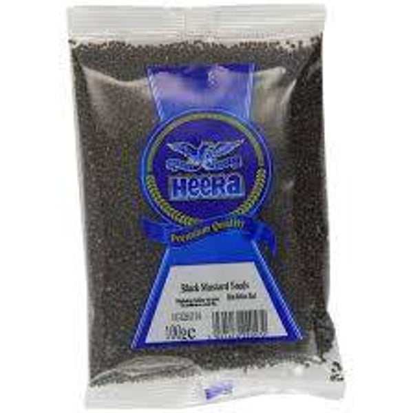 Heera Black Mustard Seeds 100g