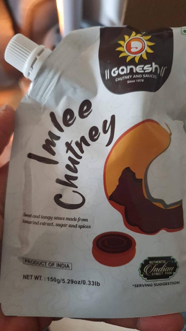 Ganesh Bhel  Ganesh Imli Chutney (Tamarind) 150g