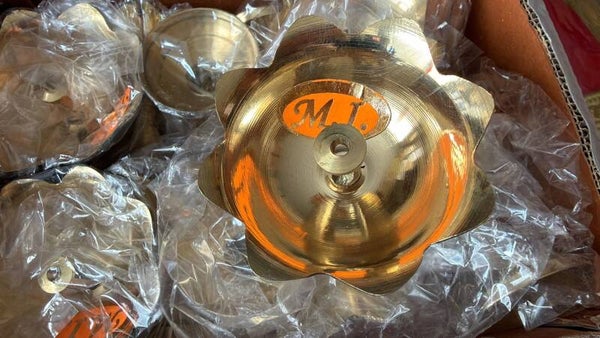 Brass pooja mandir diya / Diva