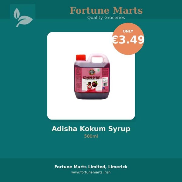 Adisha Kokum syrup 500ml