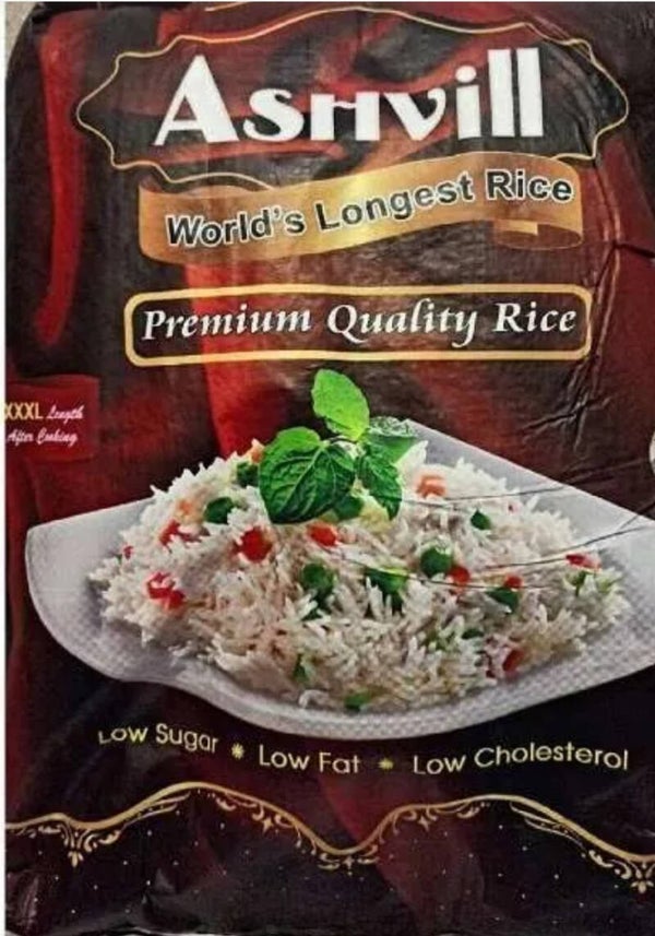 Ashvill Basmati Rice 20Kg