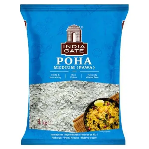 India gate medium poha 1kg
