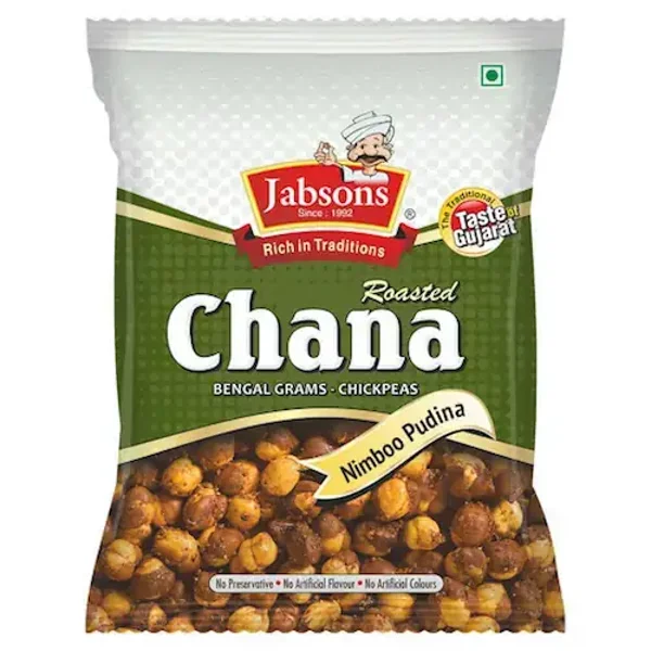 Jabsons Roasted Chana Nimboo Pudina 140g