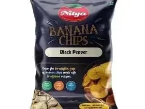 Nitya Banana Chips Black Paper