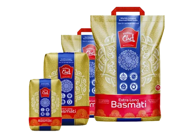 Indian Chef Extra Long Basmati Rice 5Kg