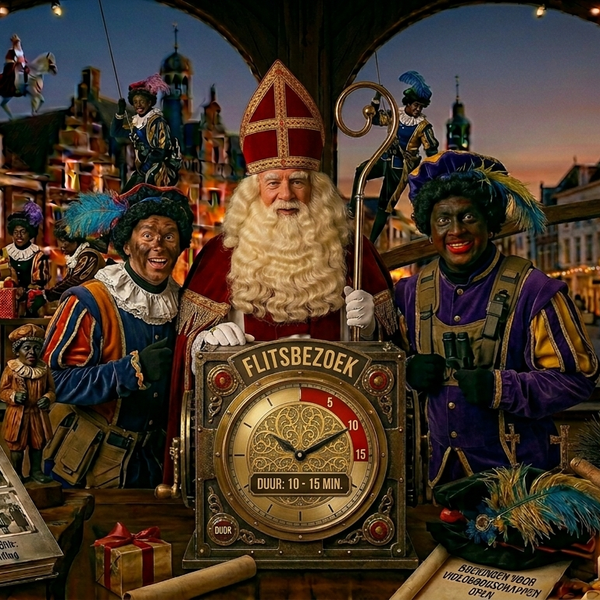 Sinterklaas & 2 pieten