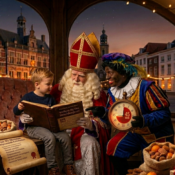 Sinterklaas & 3 pieten  ( 45 minuten )