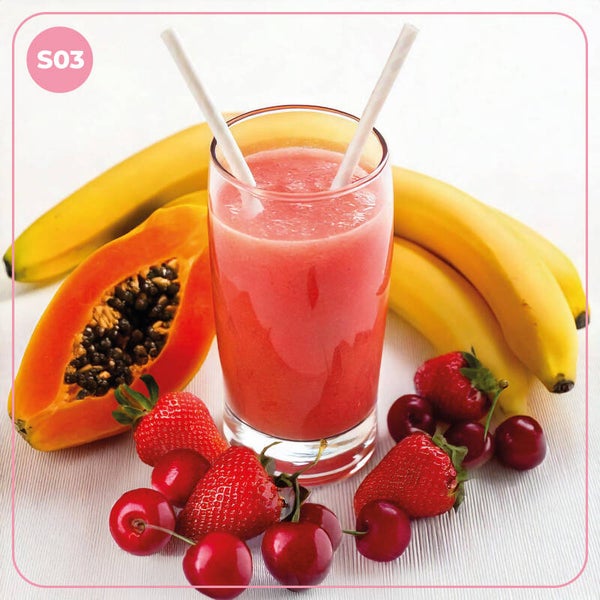 S03 Fragola-Banana-Papaya-Ciliegia