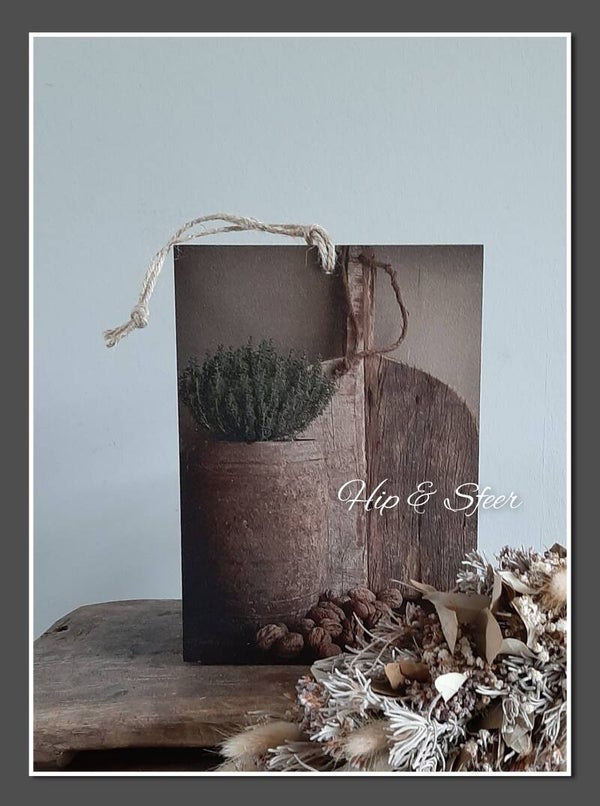 Decobordje Oude snijplank nr. 31