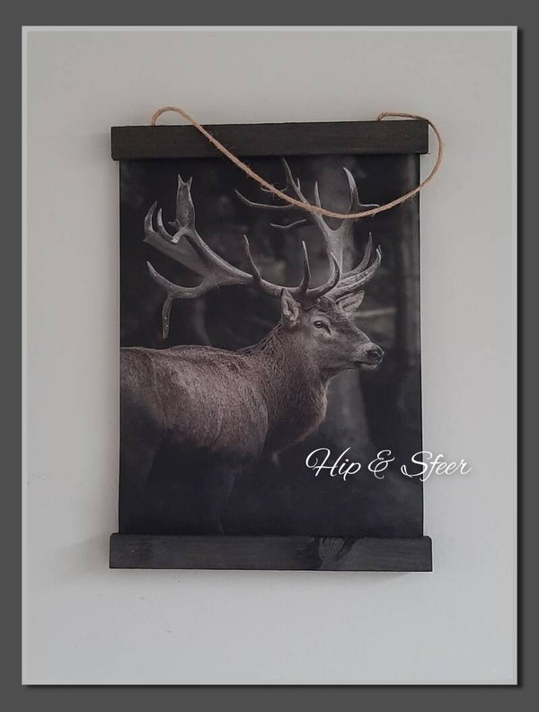 Wanddoek edelhert klein