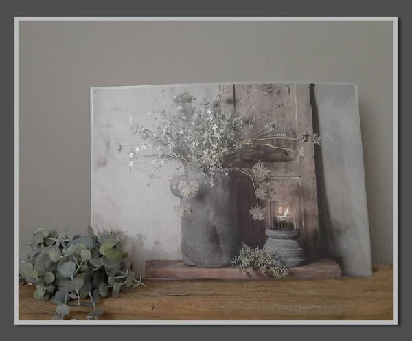 Placemat droogbloemen
