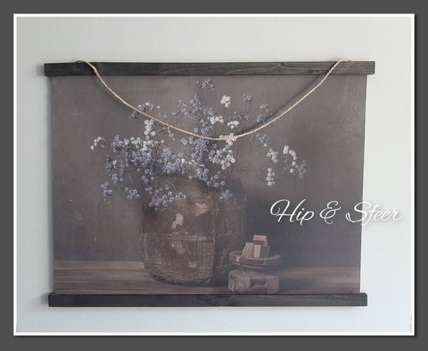 Wanddoek gipskruid in leemmand liggend