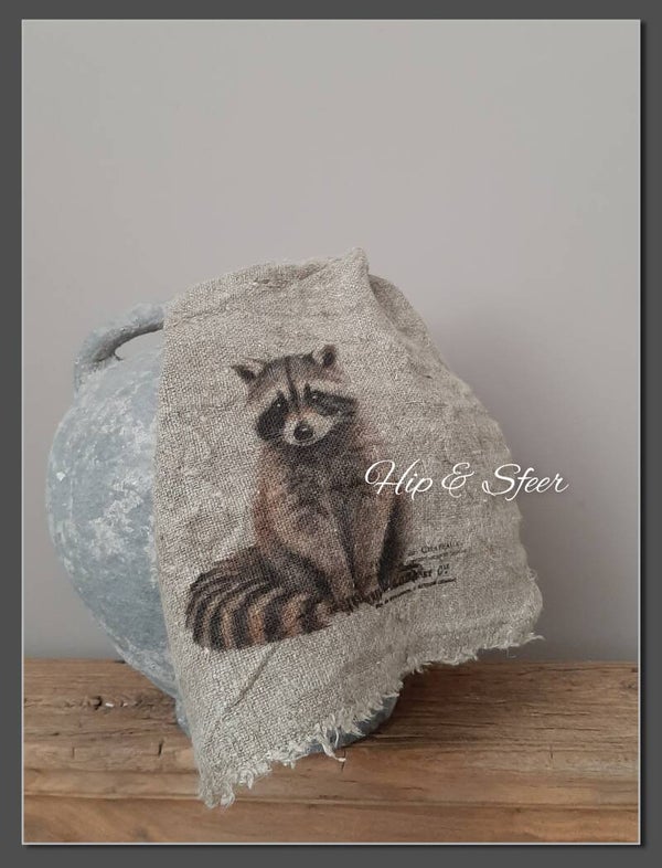 Shabbydoek Wasbeer kleur