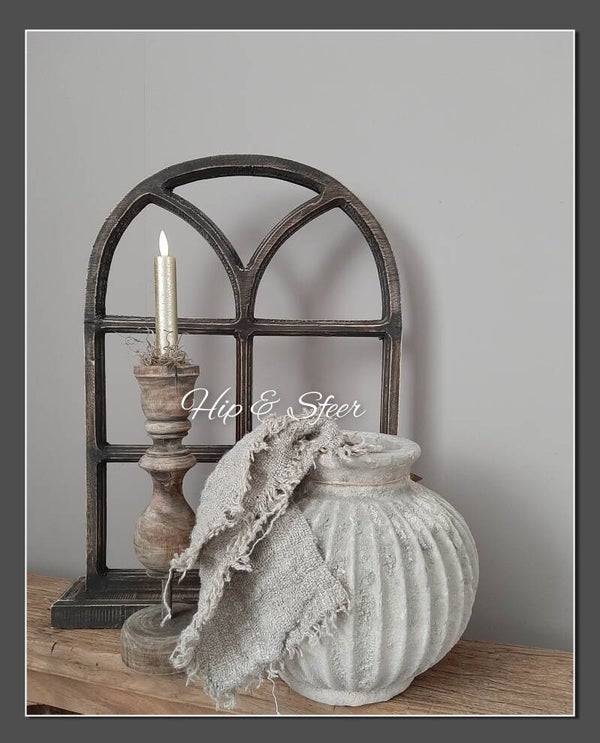 Houten Stalraam blackwash middel