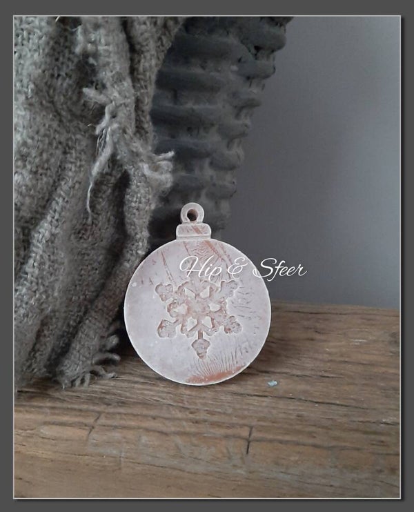 Amber Kerstbal hanger