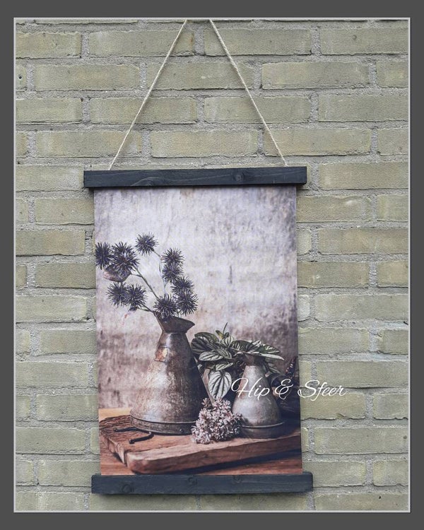 Wanddoek Zinken Kannen middel