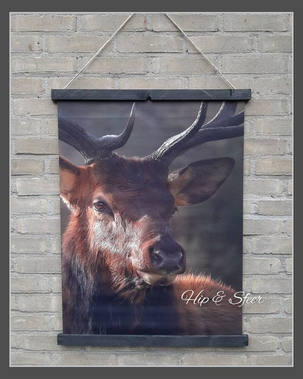 Wanddoek Hert kleur