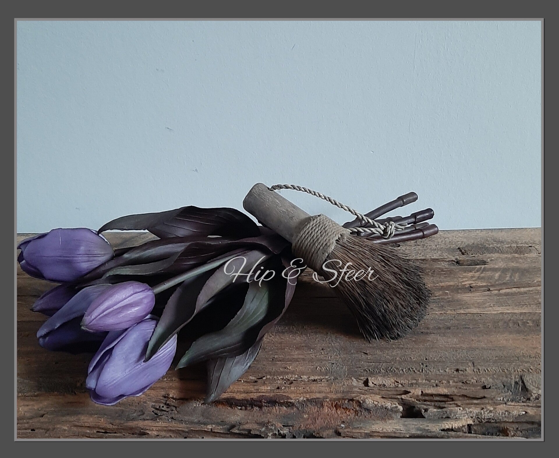 Decoratie Kwast rond
