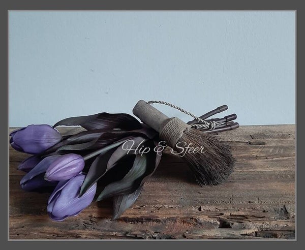 Decoratie Kwast rond