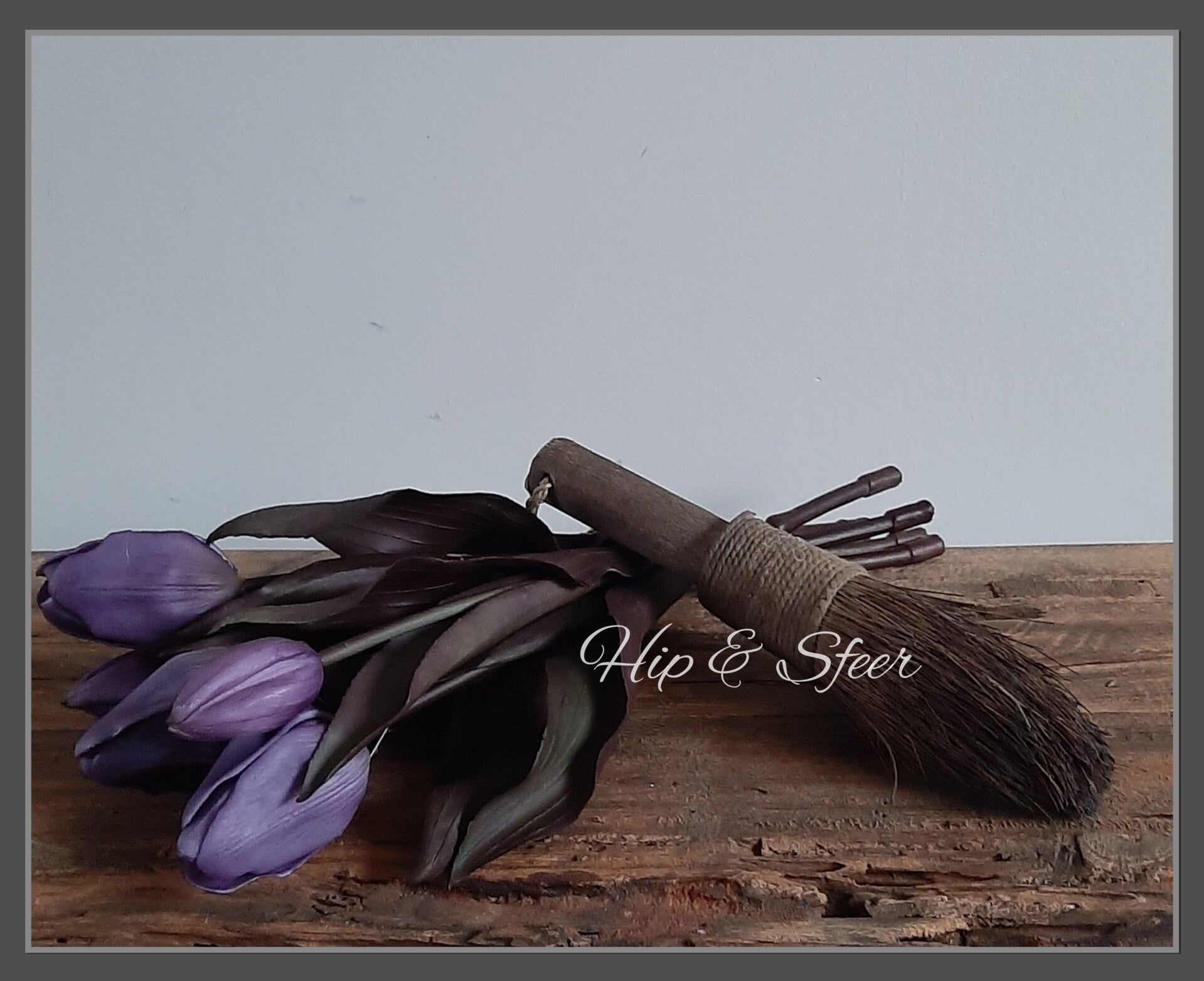 Decoratie Kwast rond groot