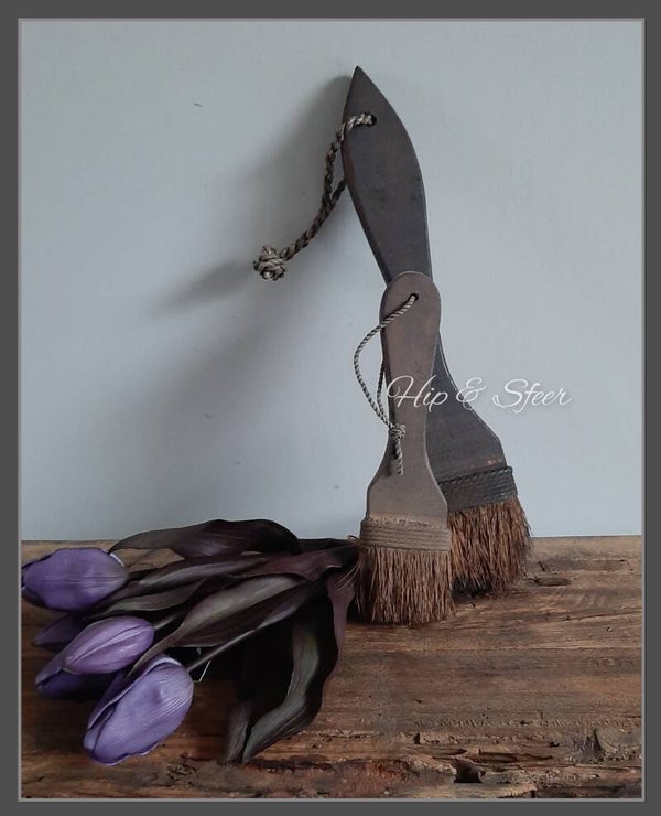 Decoratie Kwast plat