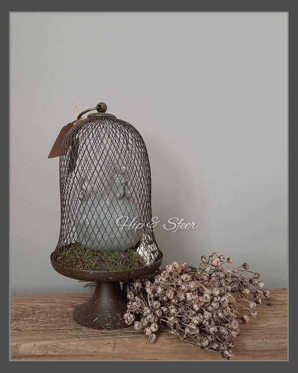 Metalen decoratie kooitje