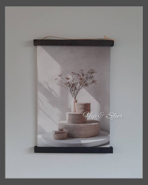 Wanddoek Manden middel