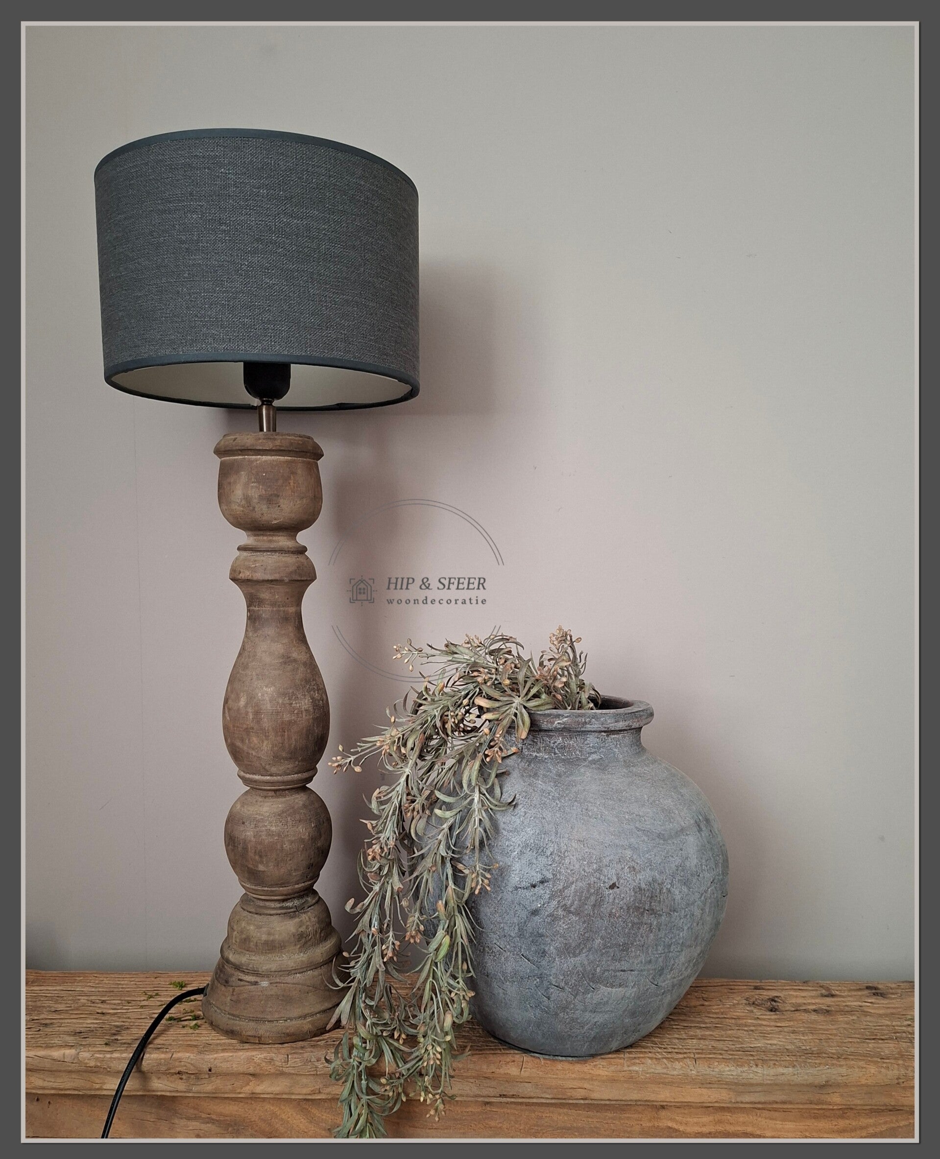 Lampenvoet hout