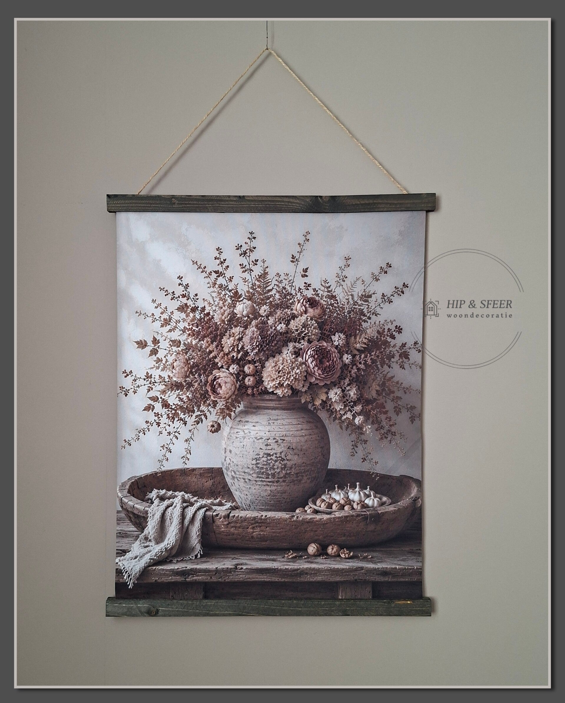 Wanddoek Boeket