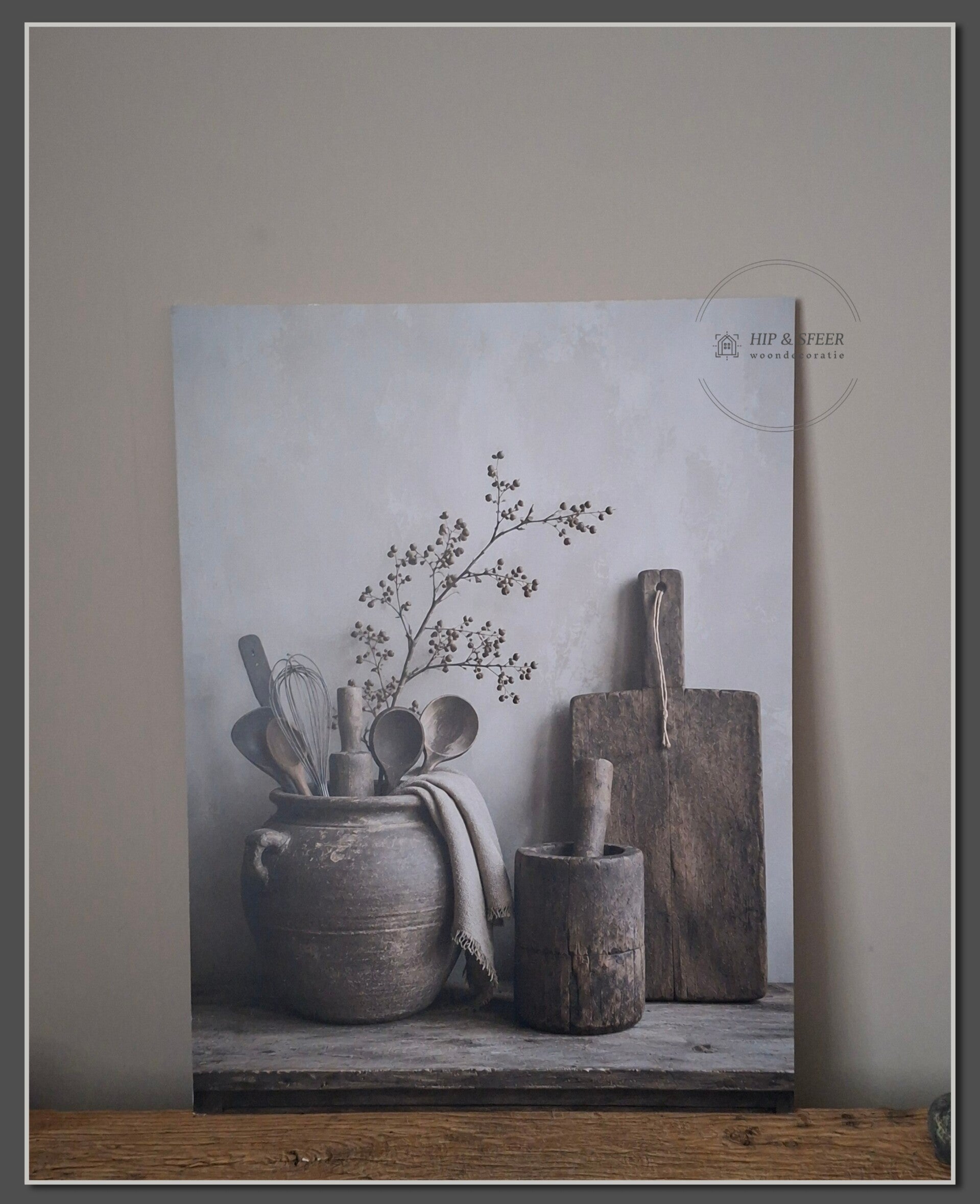 Houten paneel Stilleven