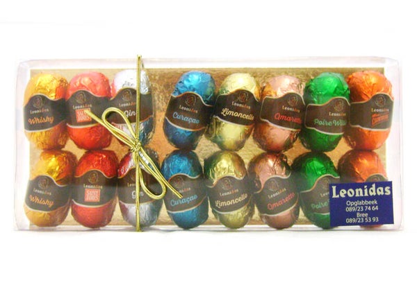 Assortiment likeur pralines
