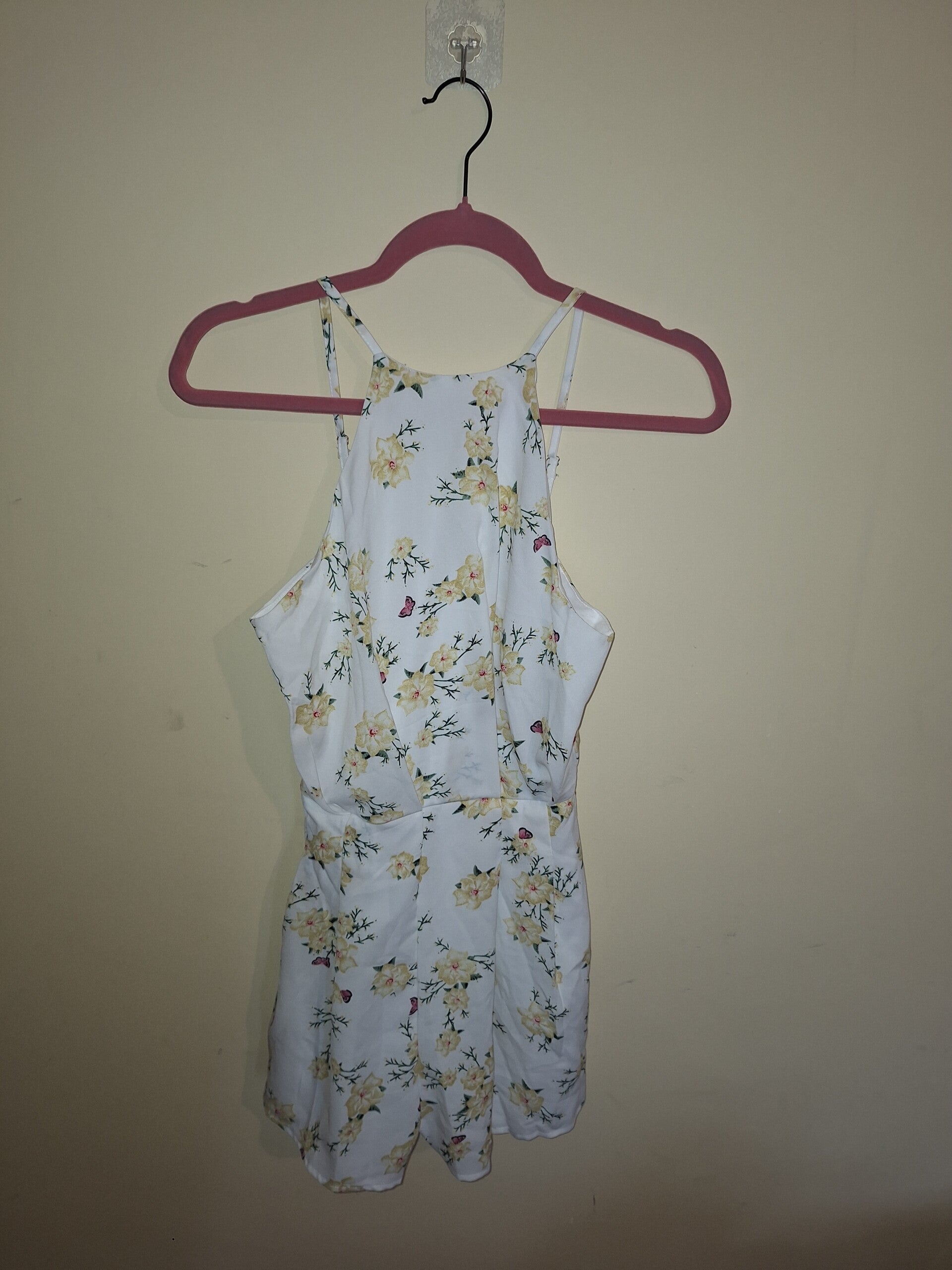 Floral Playsuit - size 8