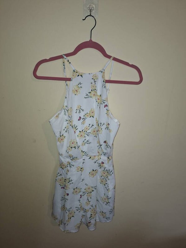 Floral Playsuit - size 8
