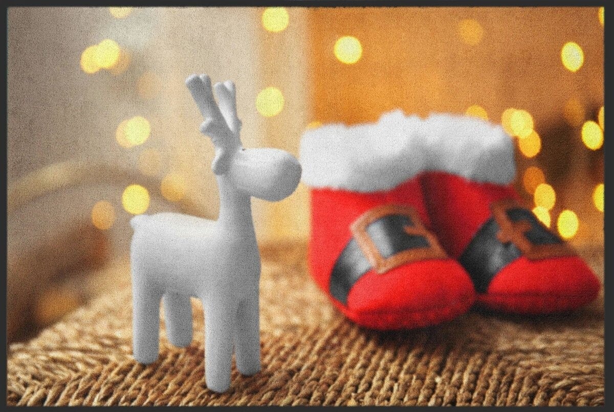 Fussmatte Weihnachten Rentier