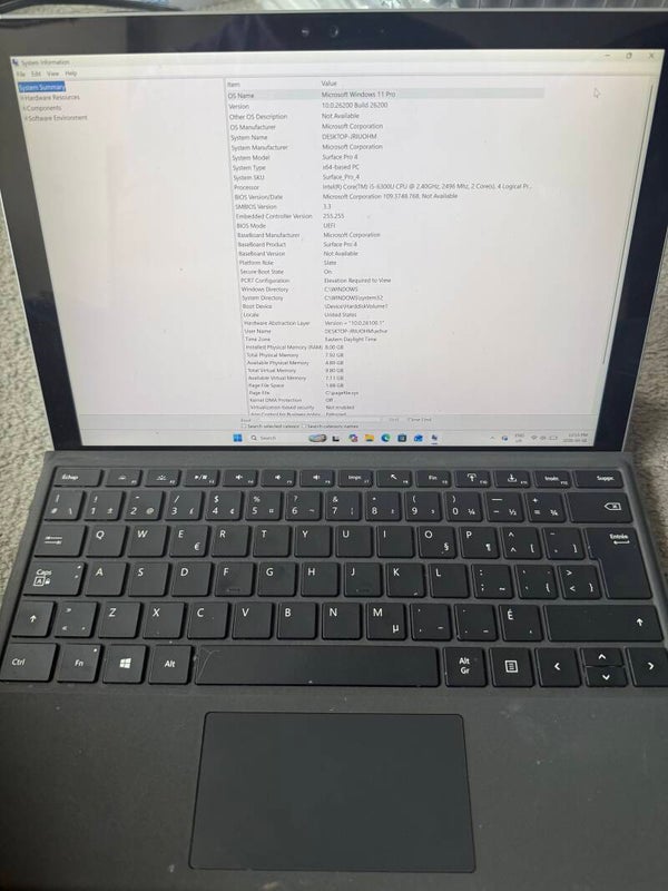 Microsoft Surface Pro 4