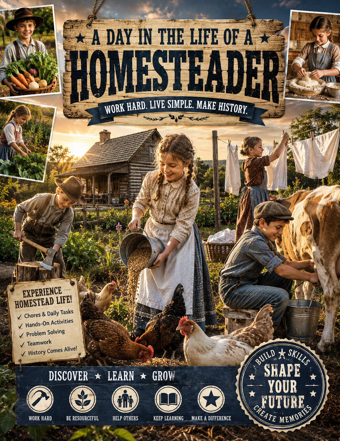 Homesteading Challenge for Students