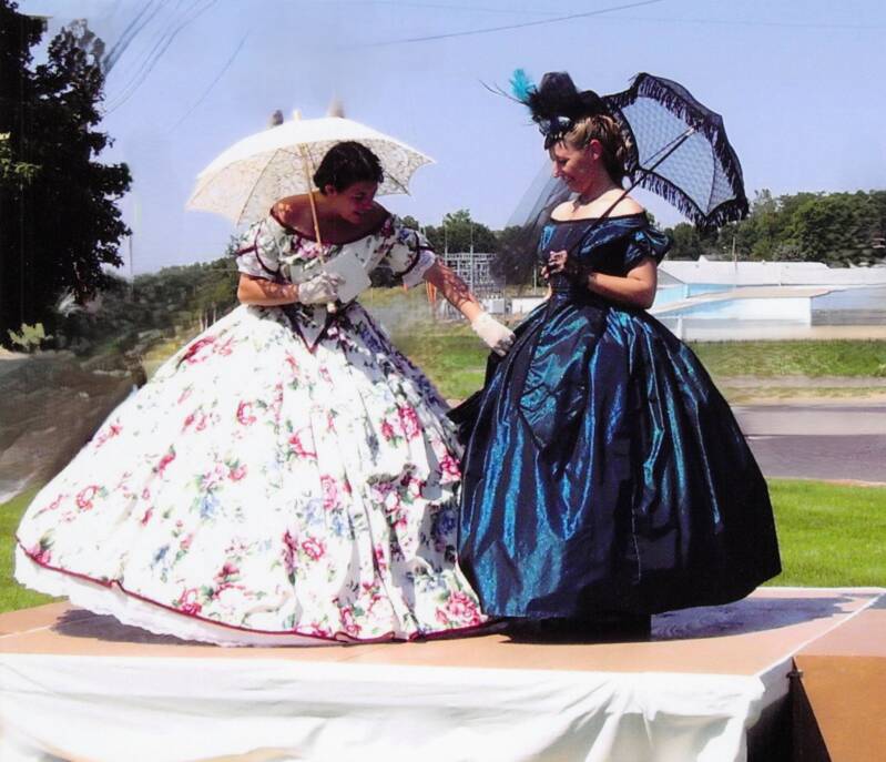 1860's Hoop Gowns