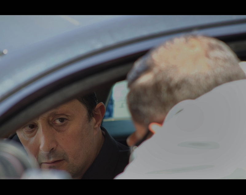 Maurizio Vivona and Joseph Tedesco shooting a car scene. Photo by Divine Mattocks / Perspective Imaging.