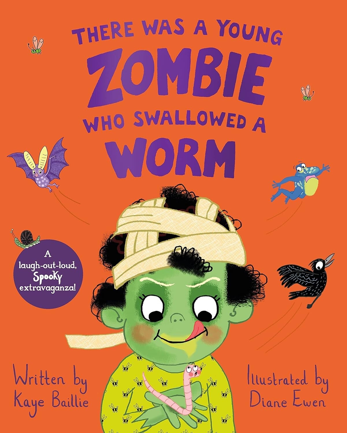 There was a Young Zombie who Swallowed a Worm