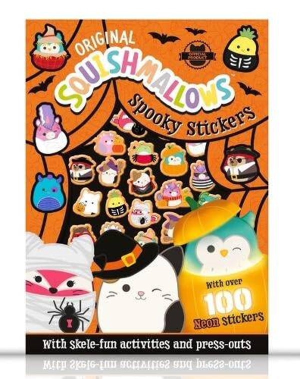 Original Squishmallows Spooky Stickers & Activities