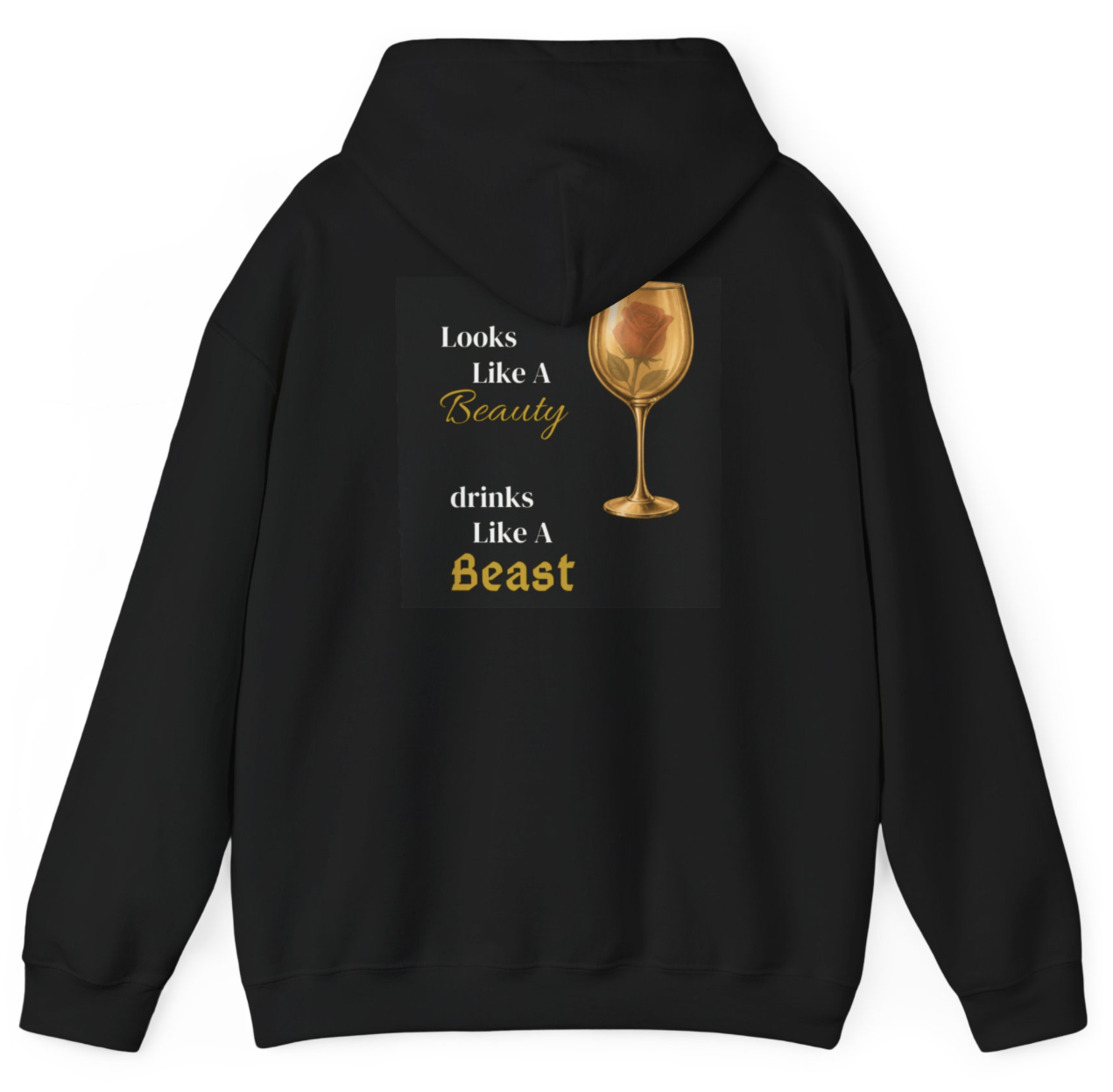 Beauty and the beast hoodie