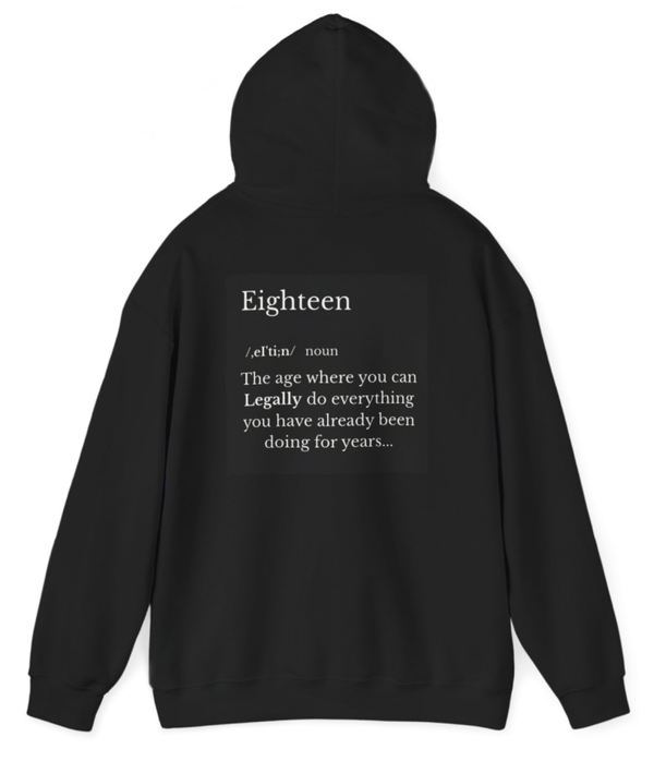 Eighteen hoodie