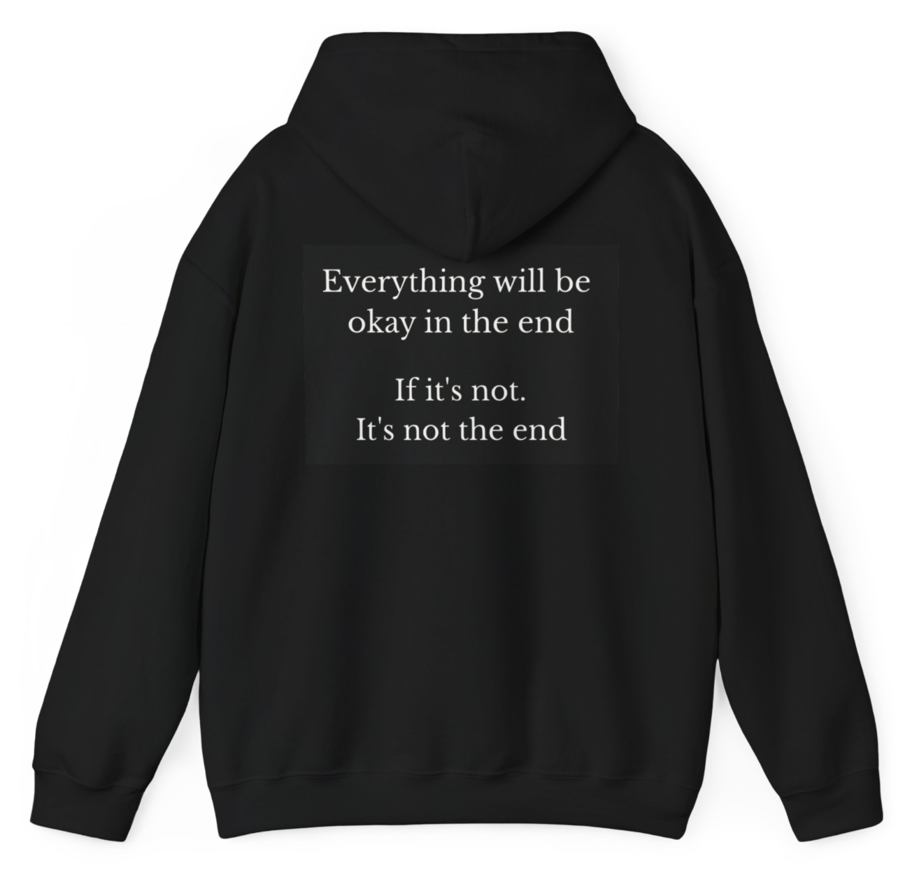 the end hoodie