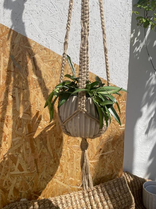 TEJIDO – Suspension Jute Macramé Nœuds Plats | Littlvro